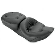 Mustang 1pc Regal Black Touring Seat (75465)