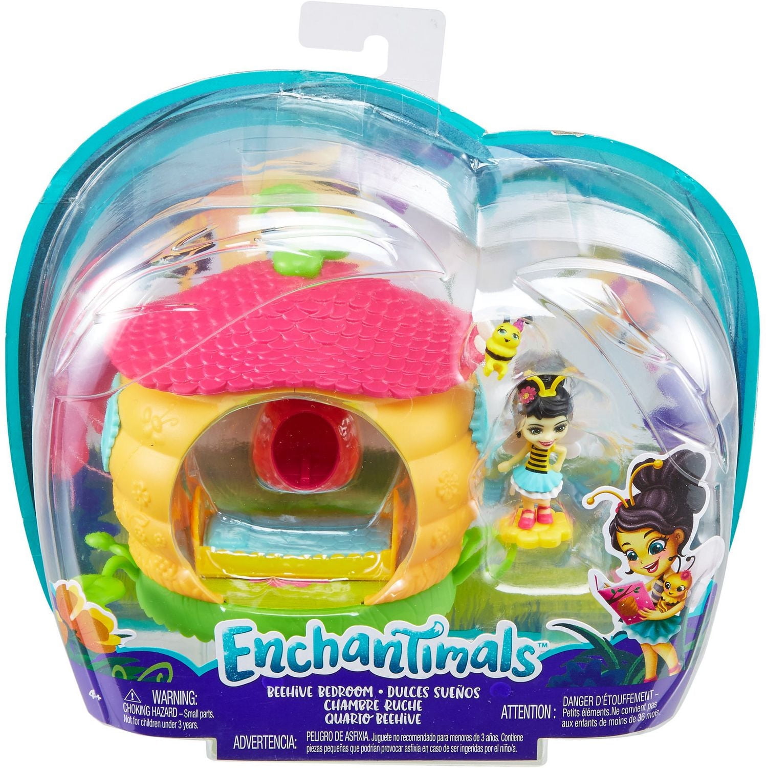 Enchantimals – Coffret de jeu Salle de Bain Cocon avec poupée Baxi Butterfly
