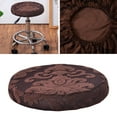 thumbnail image 3 of Stool Cover Round Stool Seat Protector Stool Seat Cushion Brownness, 3 of 8