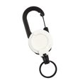 thumbnail image 1 of Mosquetón Llavero Zulema Llavero retráctil Metal Ligero Anti Blanco, 1 of 8