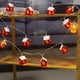 thumbnail image 2 of Luces De Cadena Casas De Madera Iluminación Luces De Cadena De Navidad Luces De Cadena 1.5Meter 10LED 10 Casitas De Madera Iluminación Jardín De Hadas Casa Decoración De ANGGREK  Cocina, Decoración y Otros, 2 of 5