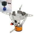 thumbnail image 4 of Stainless Steel Durable Mini Camping Oven, Portable Mini Gas Stove, For Hiking Outdoor Picnic Camping, 4 of 8