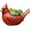 Red, variant on Cardinal Bird Succulent Planter, Red Resin Decorative Flower Pot, Bird Flower Pot & Outdoor Planter Pot, Resin Cardinal Flower Pot for Desk & Garden Decor, Unique Gift Idea (Red)