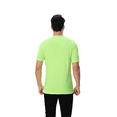 thumbnail image 5 of Zfeel High Visibility Short Sleeve T-Shirt Hi Vis Workwear Safety Shirts for Men 100% Polyester Pure Dry Fit Tee Shirt, Neon Green and Orange Mix 4 Pack 3XL, 5 of 6