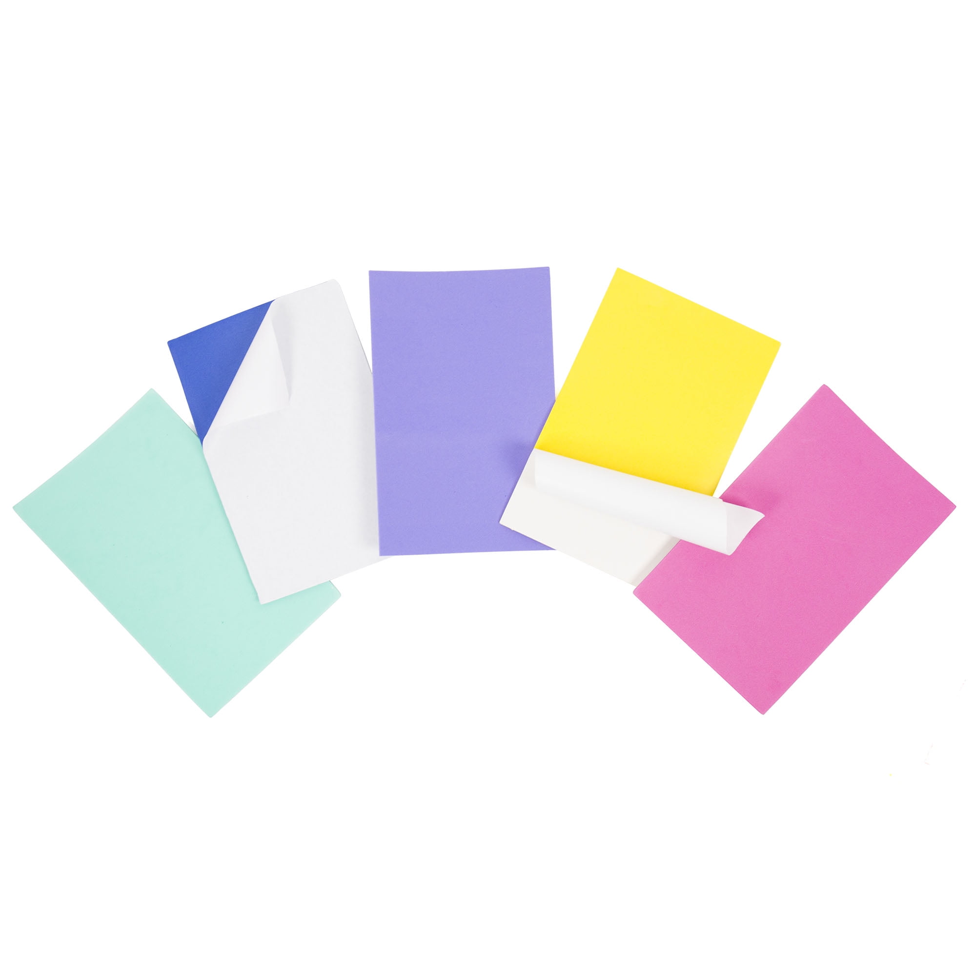 Horizon Group USA Assorted Rainbow 30-Pack Foam Sheets, 8.5x5.5-Inch & 2mm, Value Pack of Eva Foam Sheets in 11 Colors for CR