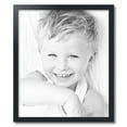 thumbnail image 2 of ArtToFrames 22" x 26" Black Satin Picture Frame, 22x26 inch Black MDF Poster Frame (WOM-5180), 2 of 8