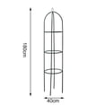 thumbnail image 1 of Sailing Soporte de flores europeo de hierro para jardines al aire libre: elegante y resistente, 1 of 10