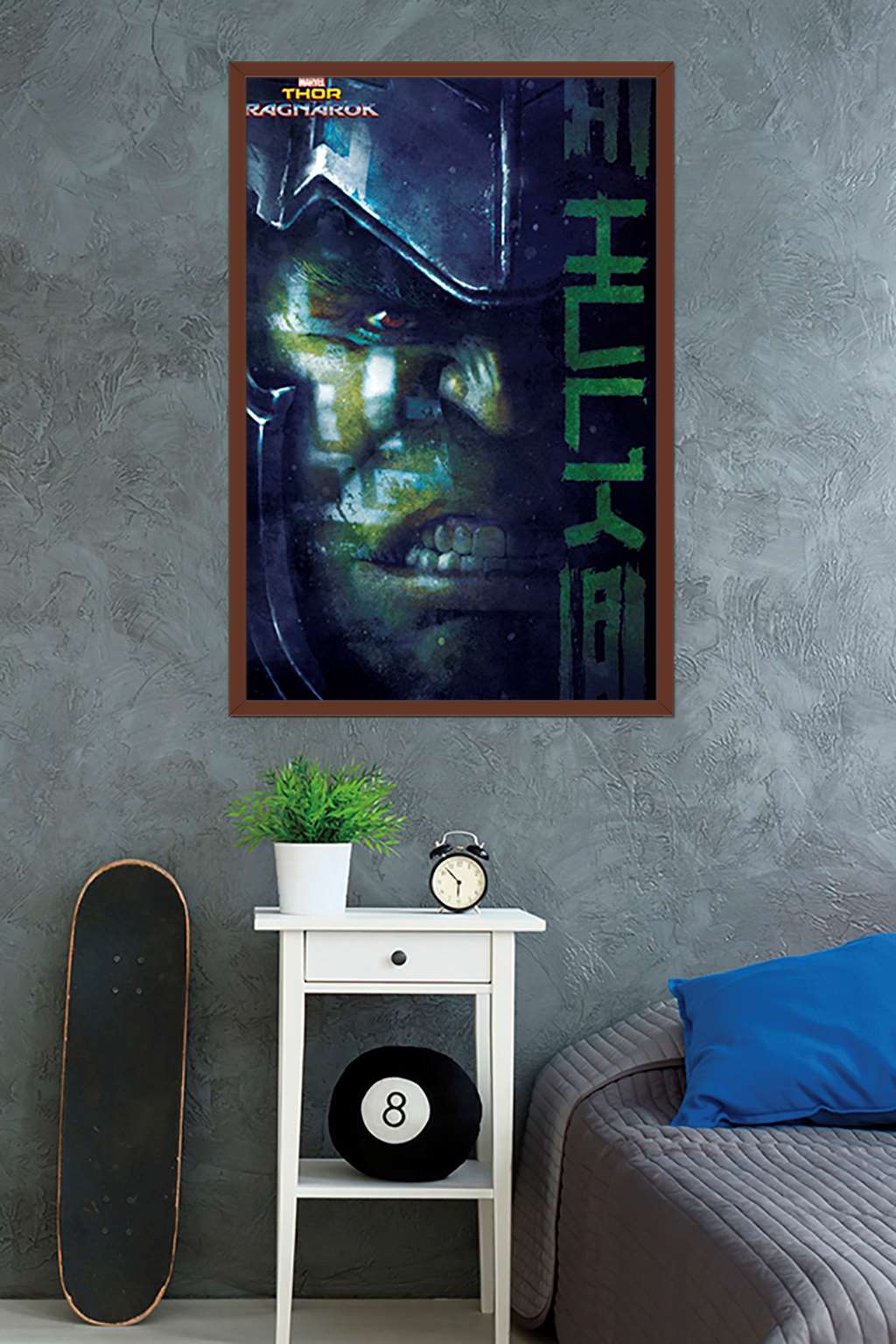 Marvel Cinematic Universe - Thor - Ragnarök - Hulk Wall Poster, 22.375" x 34", Framed