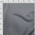 thumbnail image 2 of oneOone Cotton Poplin Medium Gray Fabric Robot Cartoon Craft Projects Decor Fabric Printed By The Yard 42 Inch Wide, 2 of 4