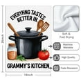 thumbnail image 3 of 2 Pcs Funny Kitchen Towels,Funny Kitchen Quirky Patterns Microfiber Dish Towels,Kitchen Tea Towels,Kitchen Towel Set (18" X 26"), 3 of 3