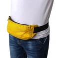 thumbnail image 5 of OUNONA Lightweight Running Waist Bag for Men and Women, Multi-Function Outdoor Sports Belt with High Capacity, Yellow, 5 of 7