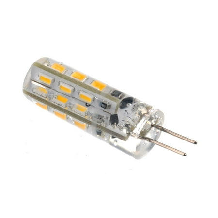 

G4 DC12V 1.5W 24 3014 SMD LED Energy-saving Light Bulb LED Lamp Light (Warm White)