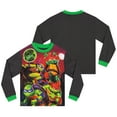 thumbnail image 6 of Teenage Mutant Ninja Turtles Boys Long Sleeve Pajamas Sizes 6-14, 6 of 8