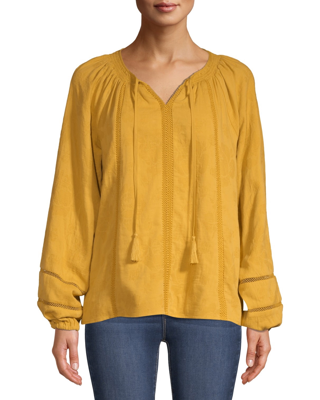 walmart peasant blouse