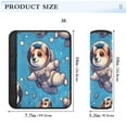 thumbnail image 6 of ALAZA Corgi Dog with Astronaut Car Seat Belt Adjuster Neck Covers Shoulder Cushions Pads S, 6 of 8