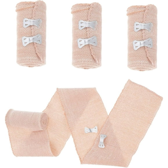Woeilo Physical Training Bandages Arthralgia Bandages Wrap 4 Rolls Body Protective Band Skin Tone