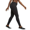 thumbnail image 4 of Hanes Originals Womens High-Rise Stretch Jersey Leggings, 27" Inseam, XS-2XL, 4 of 7