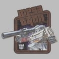 thumbnail image 2 of Men's Transformers Megatron Badge  Graphic Tee Silver Medium, 2 of 4