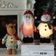 thumbnail image 2 of Nuevo Decoraciones de Navidad brillantes de Papá Noel, muñeco de nieve, alce, adornos, muñeco (Deer), 2 of 5