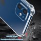 thumbnail image 4 of Funda compatible con iPhone 12 Pro Case 6.1 pulgadas (transparente) - Funda protectora a prueba de golpes 12 Pro -, 4 of 5
