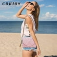 thumbnail image 6 of Straw Clutch Bag Woven Purse for Women Shoulder Bag Casual Beach Rattan Handmade Wallet, 6 of 8