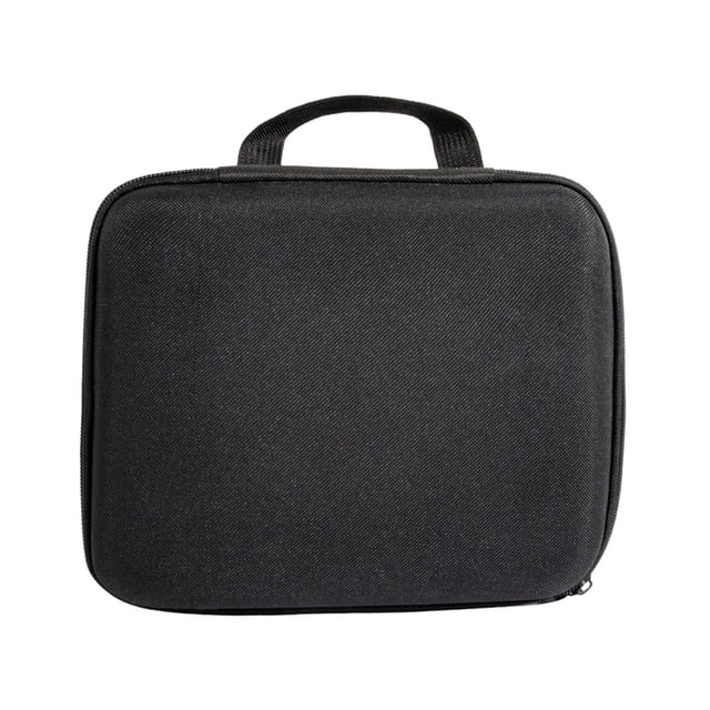 Estuche rígido de viaje para aspiradora de coche, organizador para todos tus artículos esenciales, color negro, resistente, versátil, portátil, de