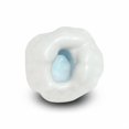 thumbnail image 2 of Mochi Squishy Toy with Moldable Design and Soft Texture, 2.4 Inches, Blue and White, for Relaxation Relief, Squeeze Toy, 2 of 3
