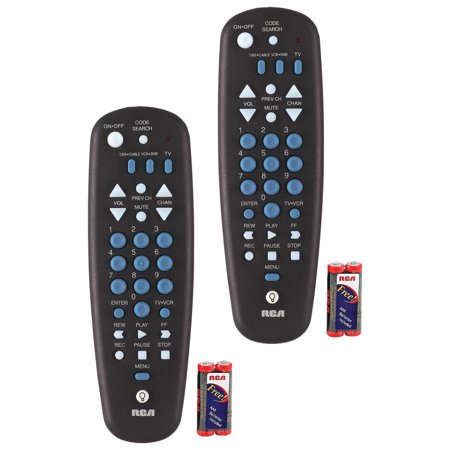 RCA RCU300TE 3-Device Universal Remote 2 Pack