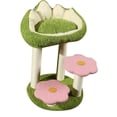 thumbnail image 3 of Almencla Cat Tree Toy Scratching Posts Activity Center Kitty Bed Grind Claws Carpets Sofa, 3 of 7