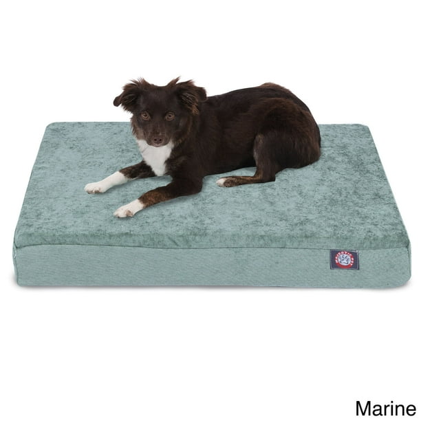 Villa Medium Orthopedic Memory Foam Rectangle Dog Bed