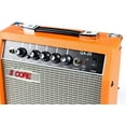 thumbnail image 3 of Electric Guitar Bass Amp 20 Watt Amplifier Built in Speaker Headphone Jack and Aux Input Includes Gain Boost Middle Treble Volume – Orange 5 Core, 3 of 7