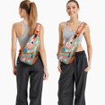 thumbnail image 6 of Rustic Paisley Design Sling Backpack, Vintage Bohemian Crossbody Shoulder Bag with Colorful Floral Pattern, Lightweight Travel Hiking Daypack, 6 of 6