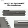 thumbnail image 3 of Magnetic Silicone Case Compatible with iPhone 16 Pro Max Case 6.9 Inch Compatible with All MagSafe Accessories - Built-in Magnets, Soft Grip Silicone, Shockproof [Stone], 3 of 5