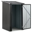 thumbnail image 3 of Metal Storage Shed 3x3 FT, Outdoor Garden Tool Shed, Steel Utility Shed with Lockable Door, Backyard Patio Storage, 3 of 9