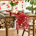 thumbnail image 3 of Sm:)e Flower Red Heart Valentine's Day Table Runner 13x72 Inch, 3 of 7