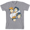 thumbnail image 1 of The Monkees Unisex T-Shirt Vinyl Heads, 1 of 3