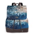 thumbnail image 1 of Fotbe White Jellyfish Dansing in the Ocean Mochila Bolso con Estampado para Mujer, Mochila Antirrobo de Nylon Impermeable, Bolsa Ligera de Hombro, 1 of 4