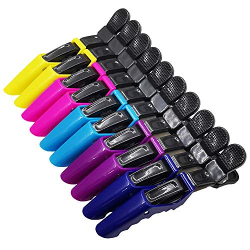 Hair Clips for Women by HH&LL Wide Teeth & DoubleHinged Design Alligator Styling Sectioning