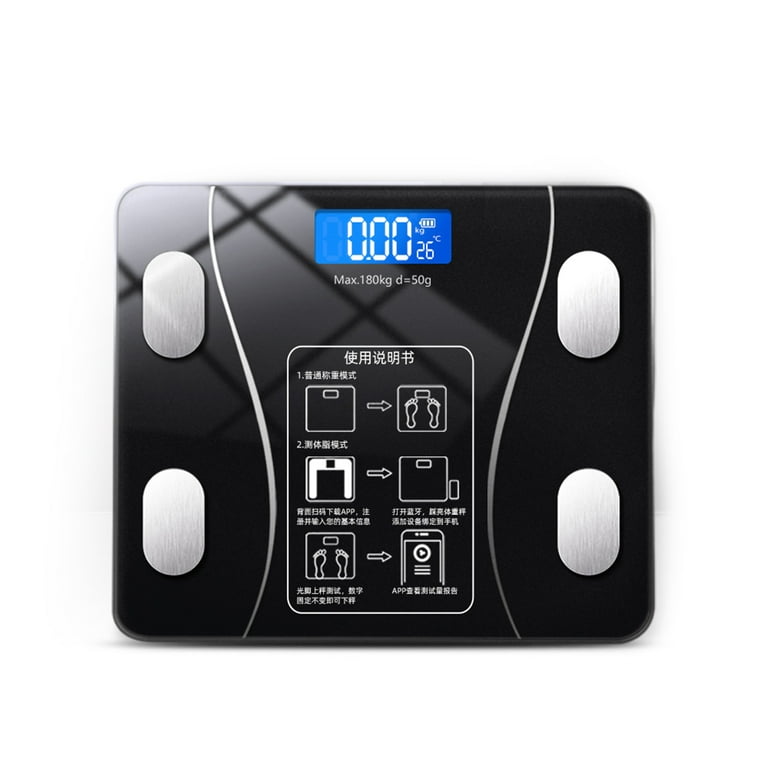 WEIRVI Digital Electronic Body Weight Scale with Room Temperature  (Multicolor): .in: Health & Persona…