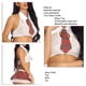 thumbnail image 5 of Conjunto de mono de colegiala con costuras de encaje, disfraces de estudiantes, conjunto de mono de juego de rol con corbata a cuadros, rojo, blanco, L, 5 of 6