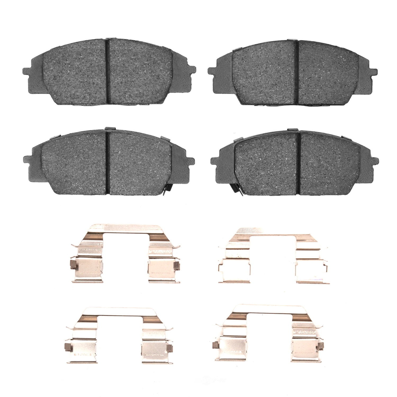 Dynamic Friction Company 1551-0829-01 DFC 5000 Advanced Brake Pads - Ceramic and Hardware Kit - OE