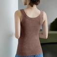 thumbnail image 5 of yillto Womens Scoop Neck Ribbed Knit Tank Top Sleeveless Camisole Shirts Basic Layering Slim Tshirts, 5 of 5