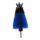 thumbnail image 4 of Accesorio de cepillo para limpieza de ruedas de coche con punta de bola de 5 pulgadas para asiento de baño Azul, 4 of 8