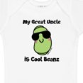 thumbnail image 4 of Inktastic Cool Beans Great Uncle Boys or Girls Baby Bodysuit, 4 of 5