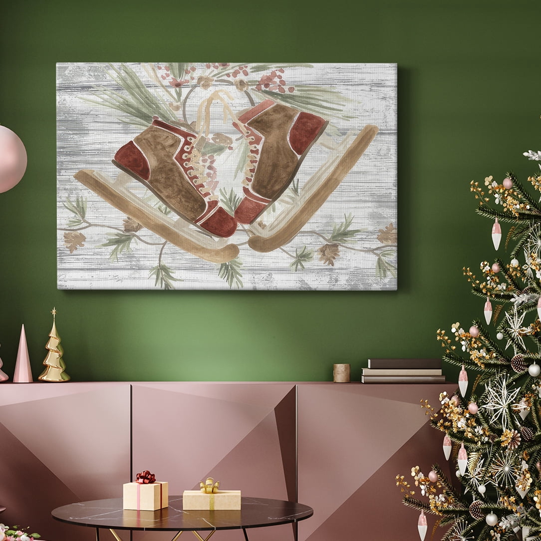 Pinecone Lodge Collection A- Gallery Wrapped Canvas