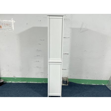 1-Door, 66.93" Tall Cabinet with 3 Shelves - Keeps Small Kitchen and Study Clean