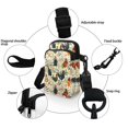 thumbnail image 5 of HELLHERO Galaxy Blue Rose Crossbody Sling Bags with with Adjustable Strap for Travel, Outdoor and Daily Use, 5 of 7