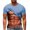 Light Blue, variant on Patlollav Mens Funny T-Shirt Print Graphic Print Tops Blouse For Men S-4Xl