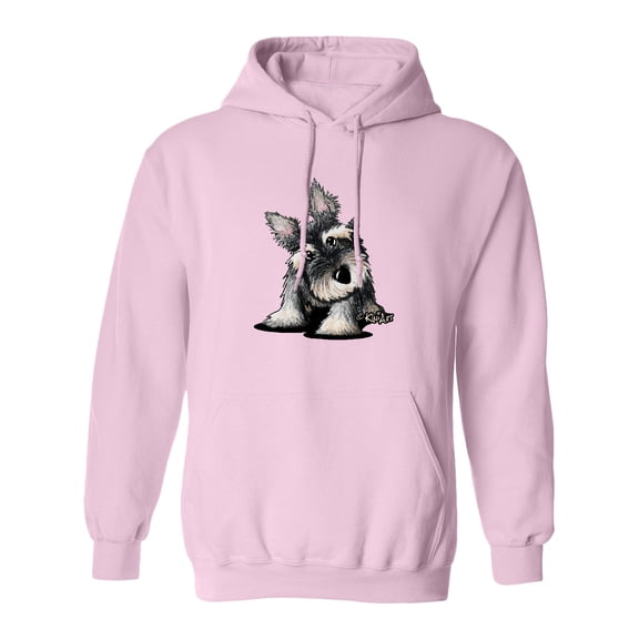 Inktastic Curious Schnauzer Adult Hoodie Sweatshirt