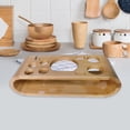 thumbnail image 6 of Fiocias Cocktail Shaker Wooden Rack Accs Durable Multi Use Centerpiece Sturdy Bartender, 6 of 9